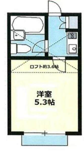 フェリーチェ蓮沼｜東京都板橋区蓮沼町(賃貸アパート1K・1階・13.10㎡)の写真 その2