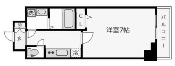 クレヴィスタ板橋本町｜東京都板橋区大和町(賃貸マンション1K・3階・25.60㎡)の写真 その2