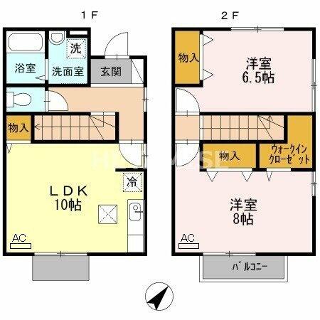 同じ建物の物件間取り写真 - ID:242001492206