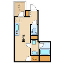 東京都港区三田５丁目（賃貸マンション1R・7階・25.23㎡） その2