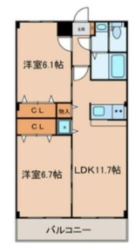 同じ建物の物件間取り写真 - ID:213100830040