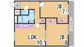 神戸市北区鈴蘭台西町２丁目 4階建 築51年のイメージ