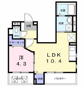 同じ建物の物件間取り写真 - ID:213103666953