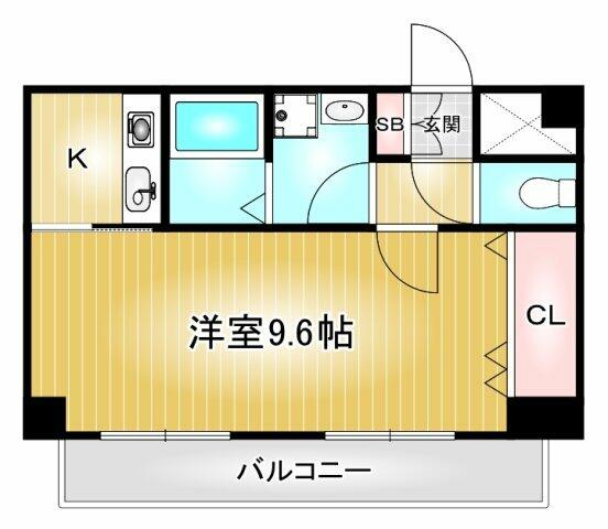 Ｃ＆Ａ｜愛知県名古屋市南区豊田３丁目(賃貸マンション1K・4階・30.78㎡)の写真 その2