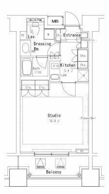 同じ建物の物件間取り写真 - ID:213103392363