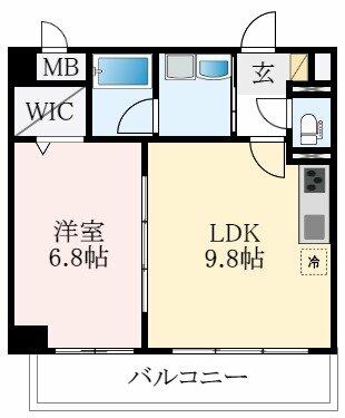 スプランドゥール蔵前｜大阪府堺市北区蔵前町２丁(賃貸マンション1LDK・4階・38.70㎡)の写真 その2