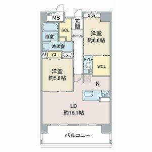 同じ建物の物件間取り写真 - ID:223032390707