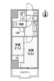 同じ建物の物件間取り写真 - ID:213103769996