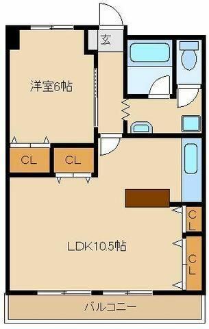 埼玉県新座市東北２丁目(賃貸マンション1LDK・4階・50.86㎡)の写真 その2