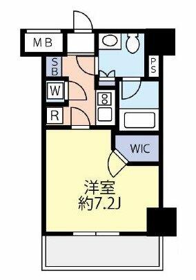 東京都江東区亀戸６丁目(賃貸マンション1K・5階・25.60㎡)の写真 その2