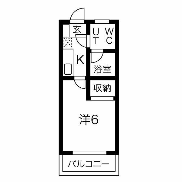 ライオンズフィールド 303｜愛知県豊明市前後町鎗ケ名(賃貸マンション1K・3階・22.00㎡)の写真 その2