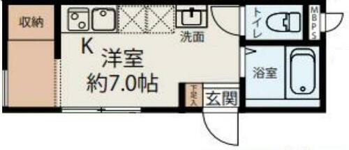 同じ建物の物件間取り写真 - ID:214055532219