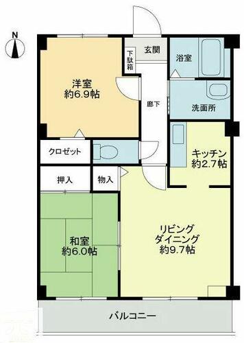 同じ建物の物件間取り写真 - ID:238007053662