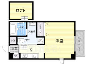 フロンティアゲート淀川  ｜ 大阪府大阪市淀川区十三東２丁目（賃貸マンション1R・4階・27.73㎡） その2