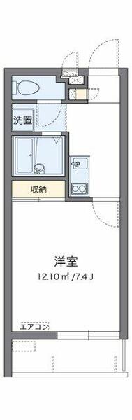 ヴァンヴェール宇栄原 202｜沖縄県那覇市字宇栄原(賃貸マンション1K・2階・23.50㎡)の写真 その2