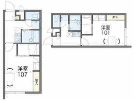 美原Ⅰ 207 ｜ 沖縄県沖縄市美原４丁目（賃貸マンション1K・2階・23.18㎡） その2