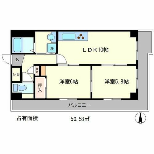 同じ建物の物件間取り写真 - ID:226064861064