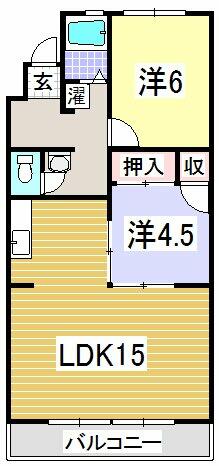 同じ建物の物件間取り写真 - ID:222016321383