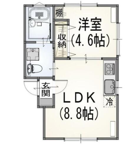 同じ建物の物件間取り写真 - ID:213103774570