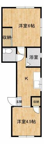 同じ建物の物件間取り写真 - ID:212042640832