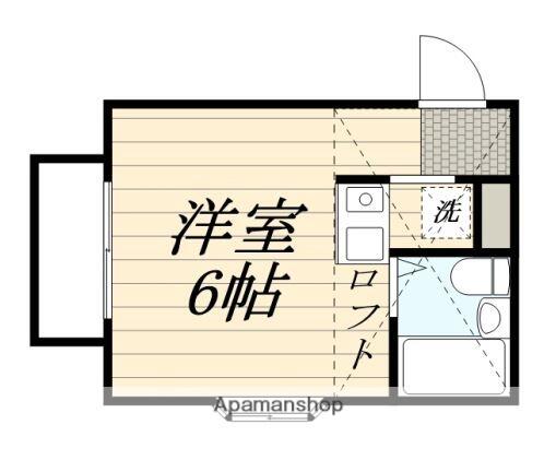 ミストラルＤ 201｜茨城県鹿嶋市大字宮津台(賃貸アパート1R・2階・18.20㎡)の写真 その2