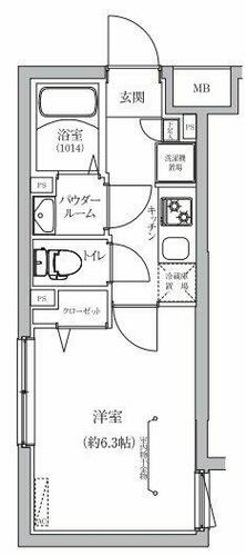 同じ建物の物件間取り写真 - ID:213109300594