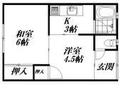 浜松市中央区小豆餅１丁目 2階建 築42年のイメージ