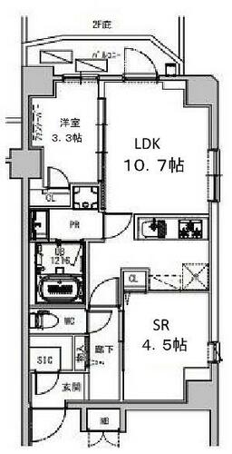 同じ建物の物件間取り写真 - ID:213101047763