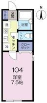 パル中村 104 ｜ 東京都練馬区中村１丁目（賃貸アパート1K・1階・22.35㎡） その2