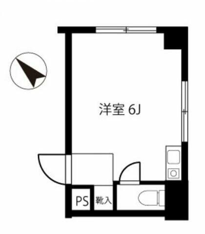 スカイコート池袋４ 102｜東京都豊島区上池袋１丁目(賃貸マンション1R・1階・16.83㎡)の写真 その2