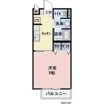 Ｍａｉｓｏｎ　Ｅｘｃｅｌ高道 206 ｜ 愛知県北名古屋市徳重高道（賃貸アパート1K・2階・28.02㎡） その2