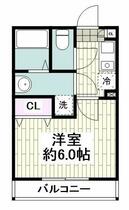 神奈川県大和市福田（賃貸アパート1K・2階・20.09㎡） その2