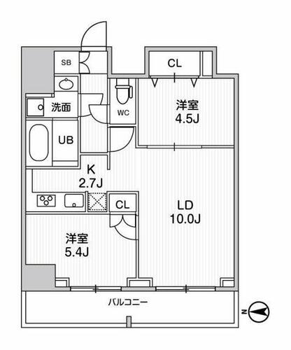 同じ建物の物件間取り写真 - ID:213102787108