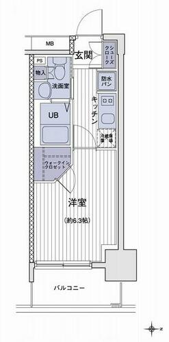 同じ建物の物件間取り写真 - ID:213103289036