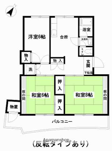 同じ建物の物件間取り写真 - ID:207001126512