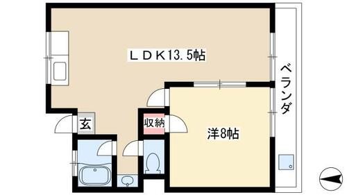 同じ建物の物件間取り写真 - ID:223032717276