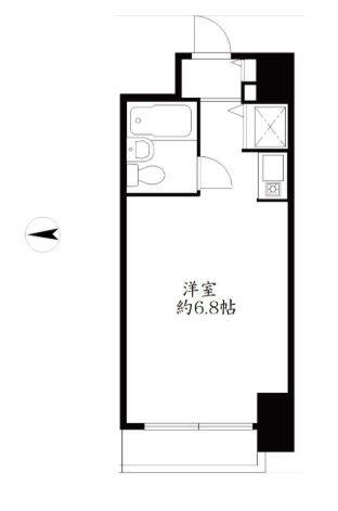シーアイマンション池袋 602｜東京都豊島区池袋４丁目(賃貸マンション1R・6階・18.29㎡)の写真 その2