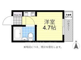 東京都三鷹市下連雀６丁目（賃貸アパート1K・2階・16.16㎡） その2