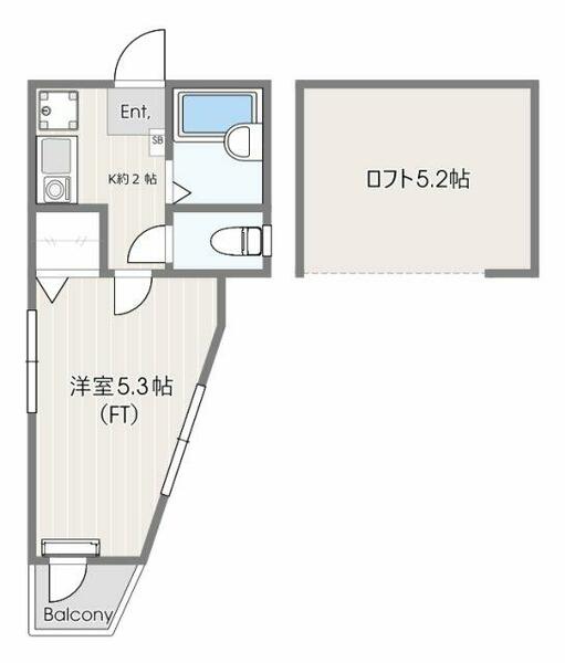 リヴィエール梶ヶ谷Ａ 103｜神奈川県川崎市高津区向ケ丘(賃貸アパート1K・1階・18.00㎡)の写真 その2