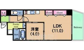 ラ・ジェラータ  ｜ 大阪府大阪市西区北堀江２丁目（賃貸マンション1LDK・12階・37.97㎡） その2