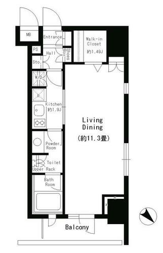 同じ建物の物件間取り写真 - ID:213103390751