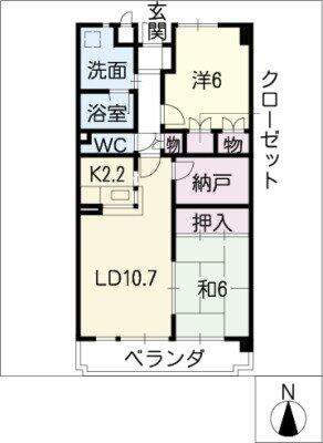 同じ建物の物件間取り写真 - ID:223030232383