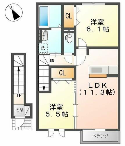 同じ建物の物件間取り写真 - ID:207001194690