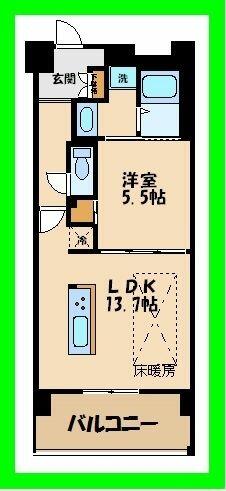 同じ建物の物件間取り写真 - ID:213102508277