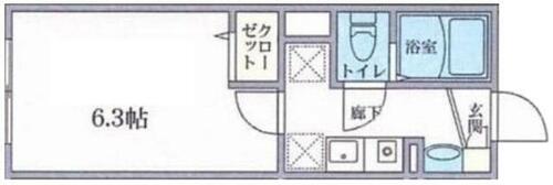 同じ建物の物件間取り写真 - ID:213100935606