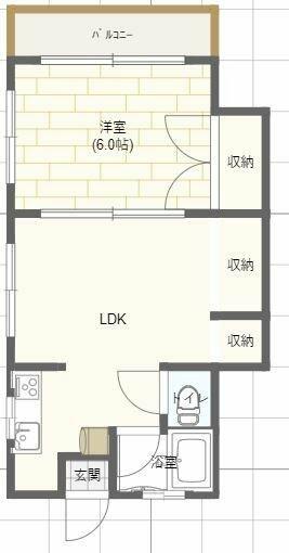 Ｐｕｅｒｔａユーカリが丘 101｜千葉県佐倉市井野(賃貸アパート1LDK・1階・33.14㎡)の写真 その2