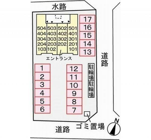 ワイズオブリガート 204｜兵庫県姫路市飾磨区山崎(賃貸マンション1R・2階・34.02㎡)の写真 その15