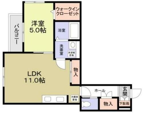 同じ建物の物件間取り写真 - ID:213101480148