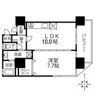 スタジオスクエア泉 701 ｜ 愛知県名古屋市東区泉１丁目（賃貸マンション1LDK・7階・41.67㎡） その2