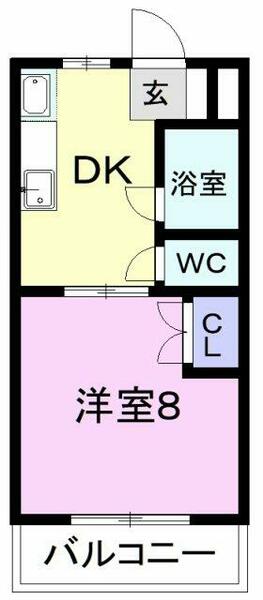 サンシャインＡ２ 103｜静岡県富士市伝法(賃貸マンション1DK・1階・25.90㎡)の写真 その2